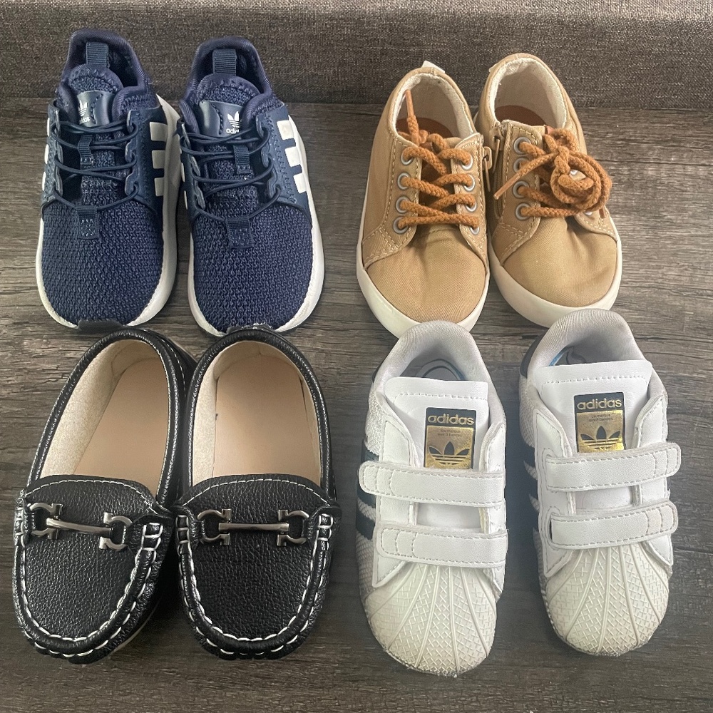 Four Pairs of Toddler Shoes